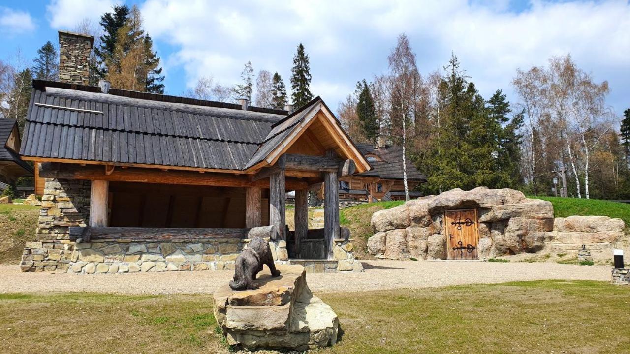 Osada Jaworzyny Domek Gron Z Jaskinia Spa Tokarnia  Exteriör bild